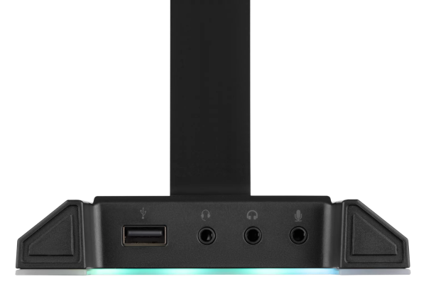2E GAMING GST320 Headset Stand 3in1 RGB 7.1 USB Black