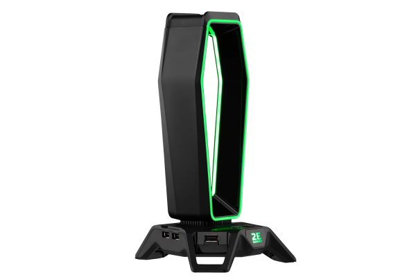 2E GAMING GST330 Headset Stand 3in1 RGB 7.1 USB Black