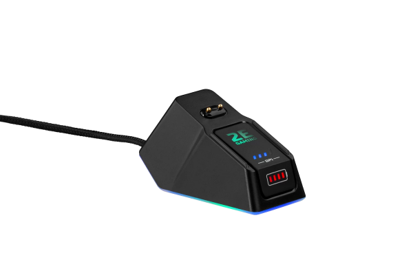 2E GAMING Mouse MG340 WL, RGB, USB-A/WL, black