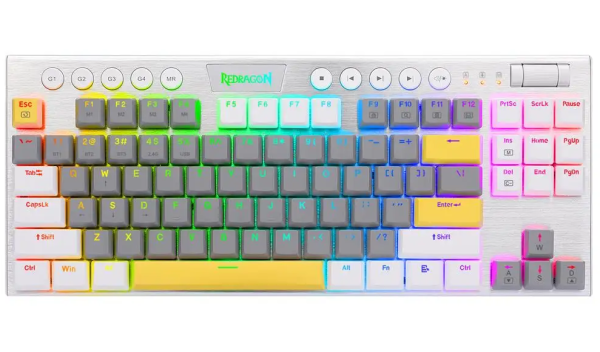 Redragon K621 Horus Wireless RGB Mechanical Keyboard- Red Switch