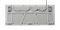 SteelSeries Keyboard mechanical Apex 3 TKL, 84key, Whisper-Quiet Switches, USB-A, EN, RGB, white