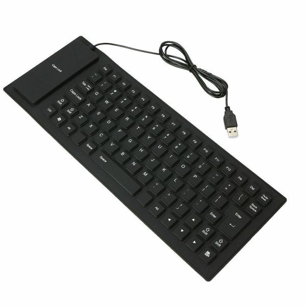 Flexible keyboard Black