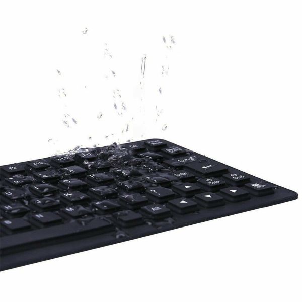 Flexible keyboard Black