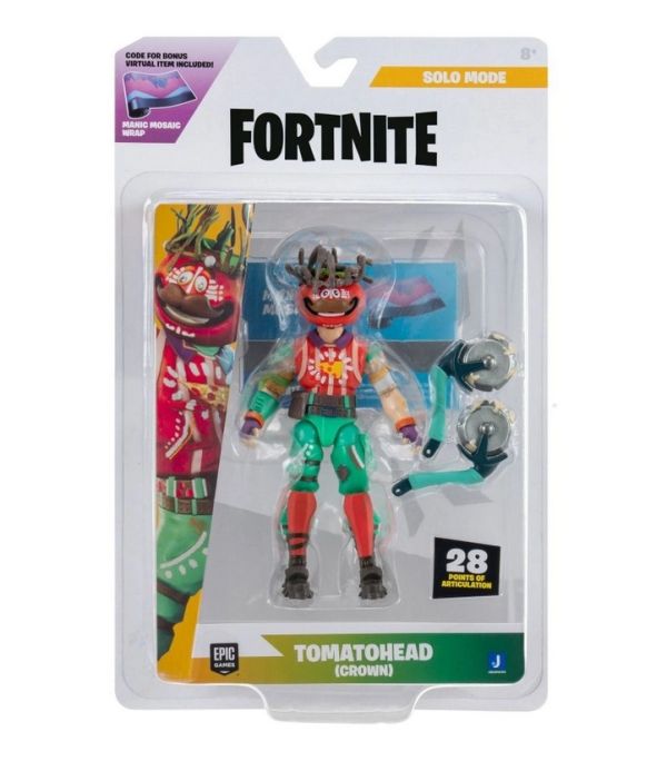 FORTNITE Game figure Solo Mode Tomatohead (Crown), 10cm