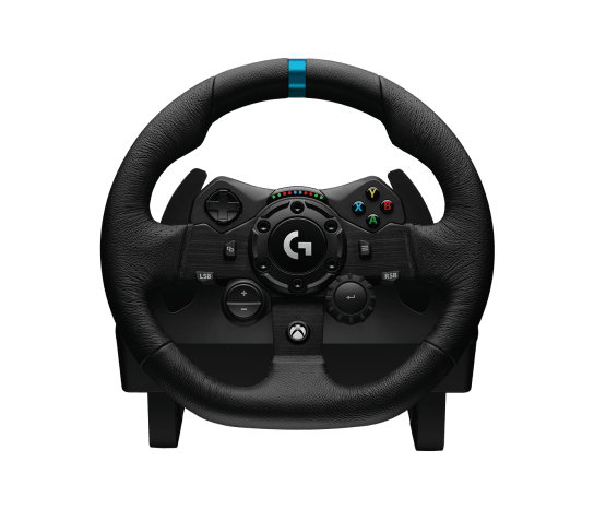 LOGITECH G923 Racing Wheel and Pedals - PC/XB - BLACK - USB