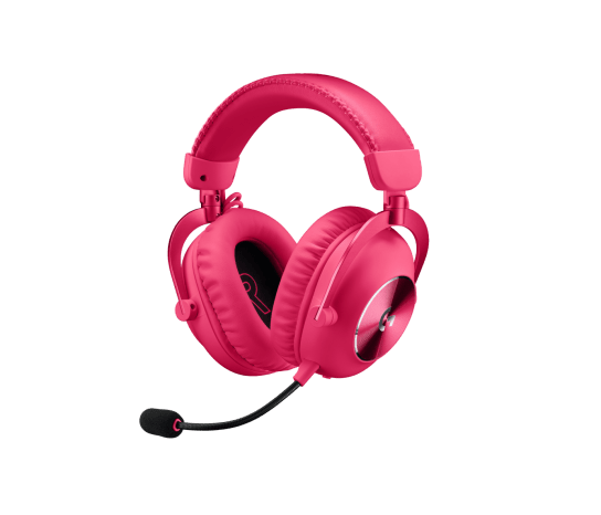 LOGITECH G PRO X 2 LIGHTSPEED Wireless Gaming Headset -  MAGENTA - 2.4GHZ - EMEA28-935