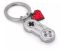 Game Console Alloy Car Keychain
