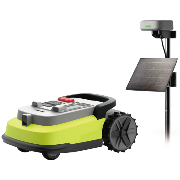 UBTech M10 PRO, WiFi, Bluetooth, Wire Free Robotic Lawn Mower, Green/Grey