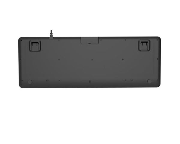 Keyboard: Gembird KB-MCH-05 Slim wired multimedia keyboard US layout Black