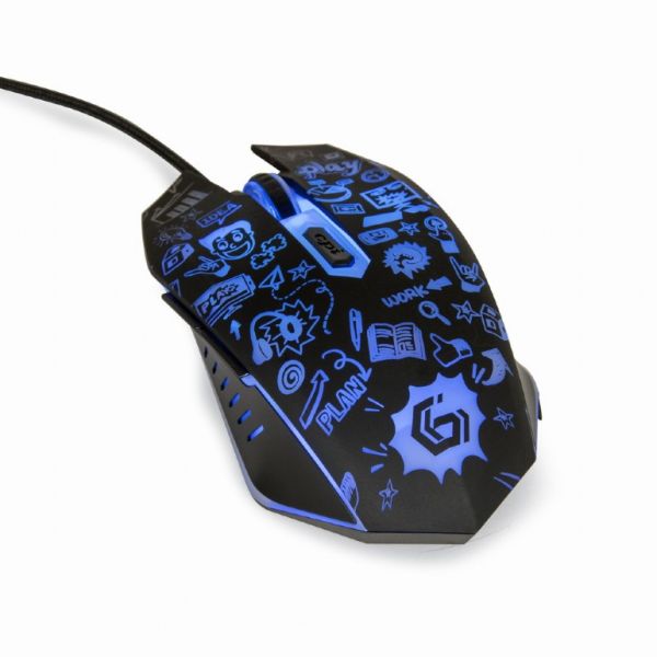 Gembird MUS-6B-GRAFIX-01 black