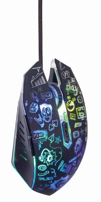 Gembird MUS-6B-GRAFIX-01 black