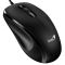 DX-101, GENIUS, Mouse, Optical, USB, BLACK.