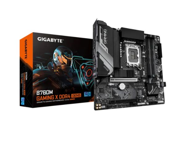 Motherboard: Gigabyte B760M GAMING X DDR4 GEN5 4DDR4 LGA1700