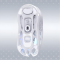 Mouse GravaStar Mercury M2, BT/WL/USB-A, RGB, Opaline White