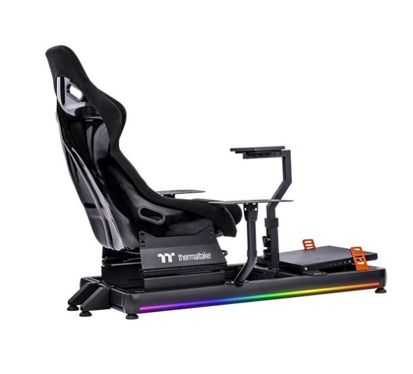 GF500 Flight Simulator Cockpit Thermaltake 600x1320x1100mm 16.8 million colors GSC-F50-CPASBB-01