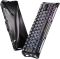 Magnetic keyboard GravaStar Mercury V60 Pro 60keys, GravaStar Blackcore, USB-A, 8k,RGB, GunMetal