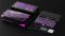Mechanical keyboard GravaStar Mercury V75 Lite 75keys, Blackcore, USB-A, Transparent Black