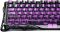 Mechanical keyboard GravaStar Mercury V75 Lite 75keys, Blackcore, USB-A, Transparent Black