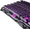 Mechanical keyboard GravaStar Mercury V75 Lite 75keys, Blackcore, USB-A, Transparent Black