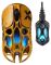 Mouse GravaStar Mercury X Pro, 8K, BT/WL/USB-A, RGB, Battle-Worn Yellow