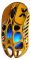 Mouse GravaStar Mercury X Pro, 8K, BT/WL/USB-A, RGB, Battle-Worn Yellow