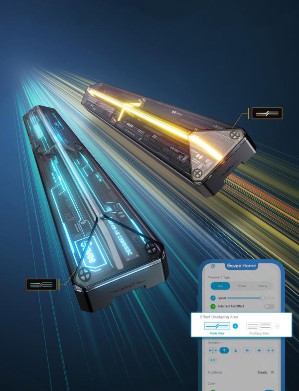 Govee Gaming Wall light Expansion Kit