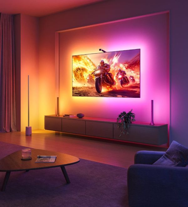 Govee TV Backlight 3 Lite (75~85 inch) Support Matter from 2024 Q2Fish eye correction