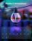 Govee H7025 Outdoor Clear Bulb String Lights, 15м, RGBIC/Warm White, WI-FI/Bluetooth, чорний