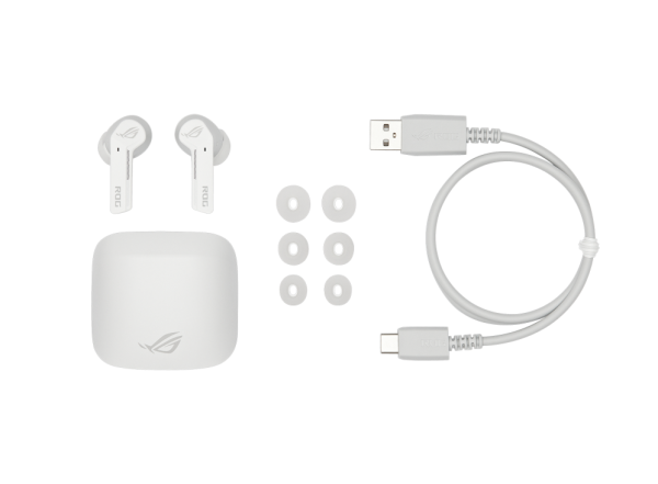 Asus ROG Cetra True Wireless gaming headphones White