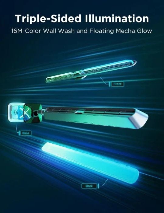 Govee H6048 Govee Gaming Light Bars Pro, RGBIC, WI-FI/Bluetooth, чорний