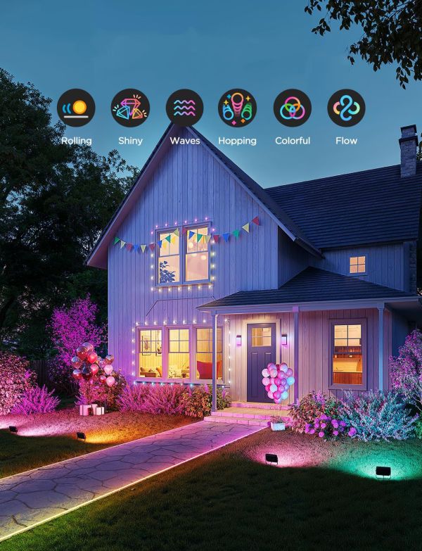 Govee Outdoor FLood Lights - 4PACK