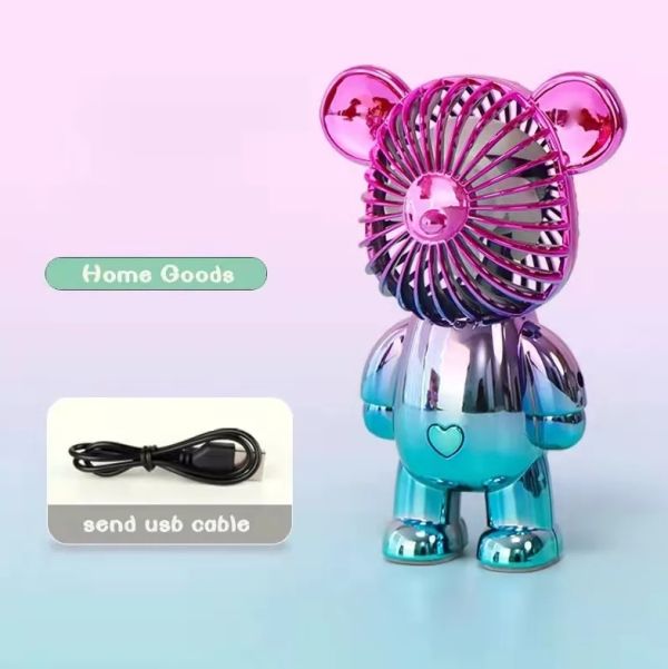 Handheld Bear Electric Fan