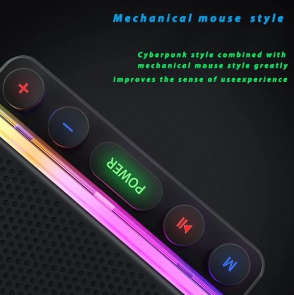 Bluetooth Speaker With Mechanical Keyboard Design Z6