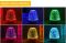 POWKIDDY Bluetooth Speaker LED Colorful Atmosphere