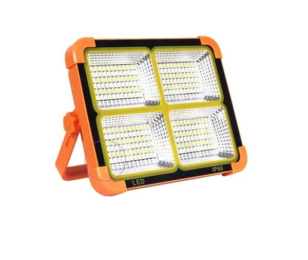 High Lumen Aluminum Ip66 Waterproof Camping Fishing Outdoor All In One 100w Solar Led Flood Light