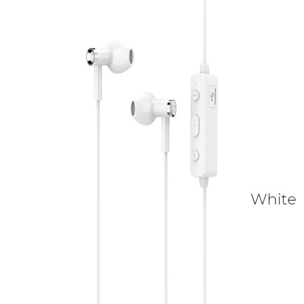 hoco Earphones ES21 Wonderful sports Wireless white