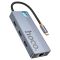 Hoco HB51 Wow 6-in-1 multi-function converter(HDTV+RJ45+PD+USB3.0*3) deep space gray