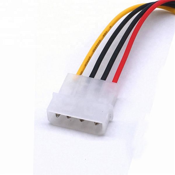 Molex 4 Pin Power to 15 pin SATA Female