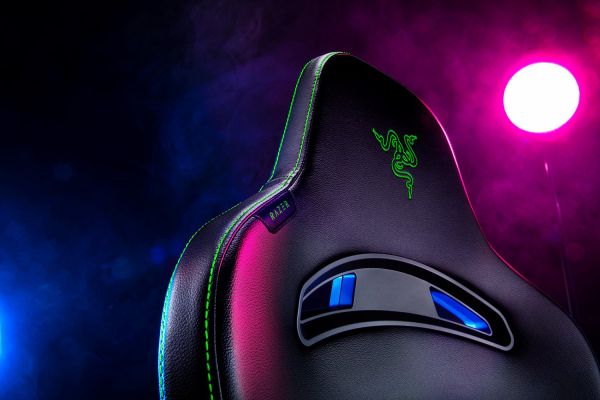 Razer Chair Enki X PU Leather, 2D-Armrests, black-green