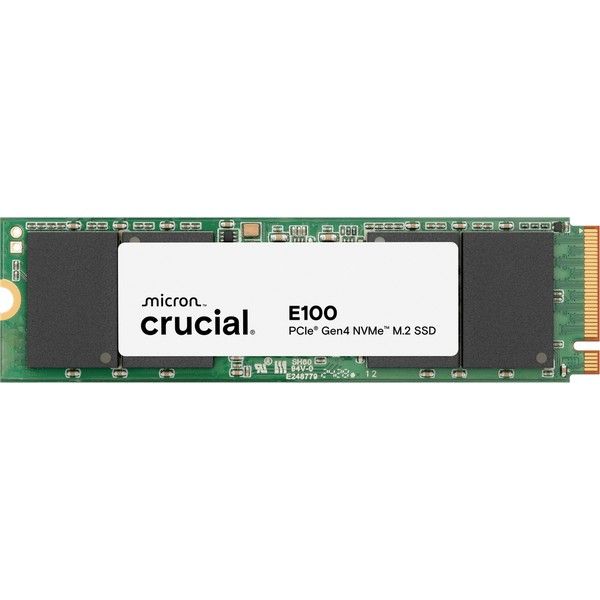 SSD Crucial E100 480GB PCIe Gen4 NVMe M.2
