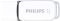 Philips USB ფლეშ მეხსიერება FM32FD75B/00 USB 3.0 32GB Snow Edition Grey