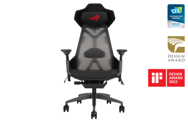 Gaming chair: Asus SL400 ROG ERGO Gaming Chair Black - 90GC0120-MSG040