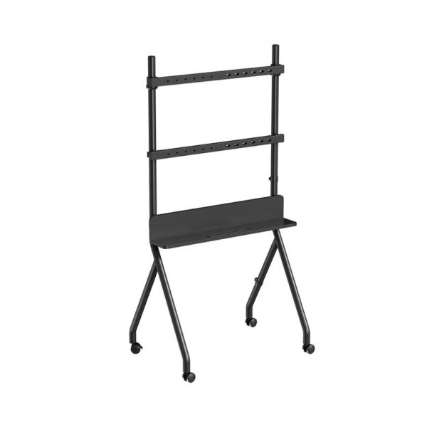 TV stand: Gembird TVS-86F-02 TV floor stand 55" - 86" Black