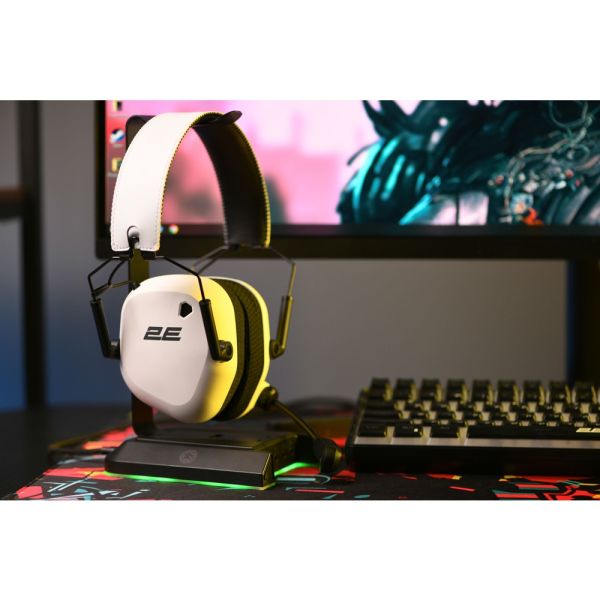 2E GAMING Headset HG365, BT/WL, white