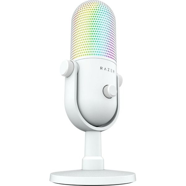 Razer gaming microphone Seiren V3 Chroma, Uni, RGB, USB-A, 2m, white