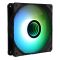 2E GAMING Case Fan Air Cool Infinity ACF120IW-ARGB, 120mm, 1200rpm, 3pin, 3pin +5VARGB, 23dBa, black