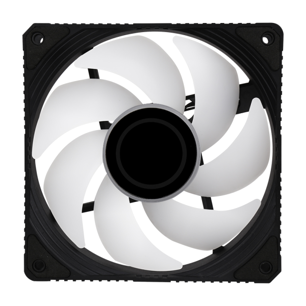 2E GAMING Case Fan Air Cool Infinity ACF120IW-ARGB, 120mm, 1200rpm, 3pin, 3pin +5VARGB, 23dBa, black