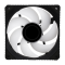2E GAMING Case Fan Air Cool Infinity ACF120IW-ARGB, 120mm, 1200rpm, 3pin, 3pin +5VARGB, 23dBa, black