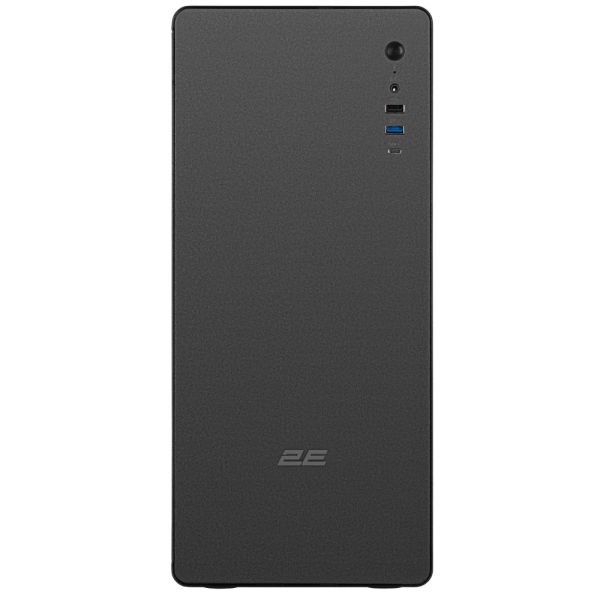 2E-V500B, PC case 2E Credo V500B without PSU, 1xUSB3.0, 1х USB 2.0, 1xUSB Type-C, 1x120mm, VGA 310mm, ATX, black