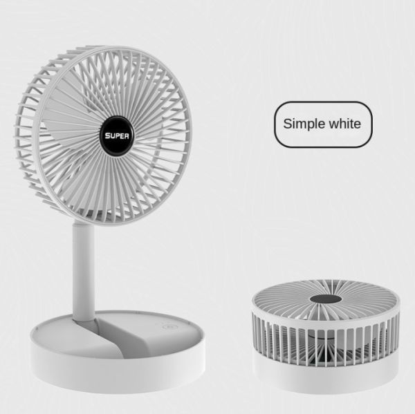Indoor folding fan Wind shaking telescopic mini fan